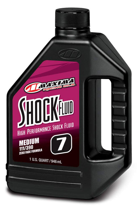 Maxima (58901M) 111/390 Medium Grade 7WT Zero Drag Formula Racing Shock Fluid - 1 Quart