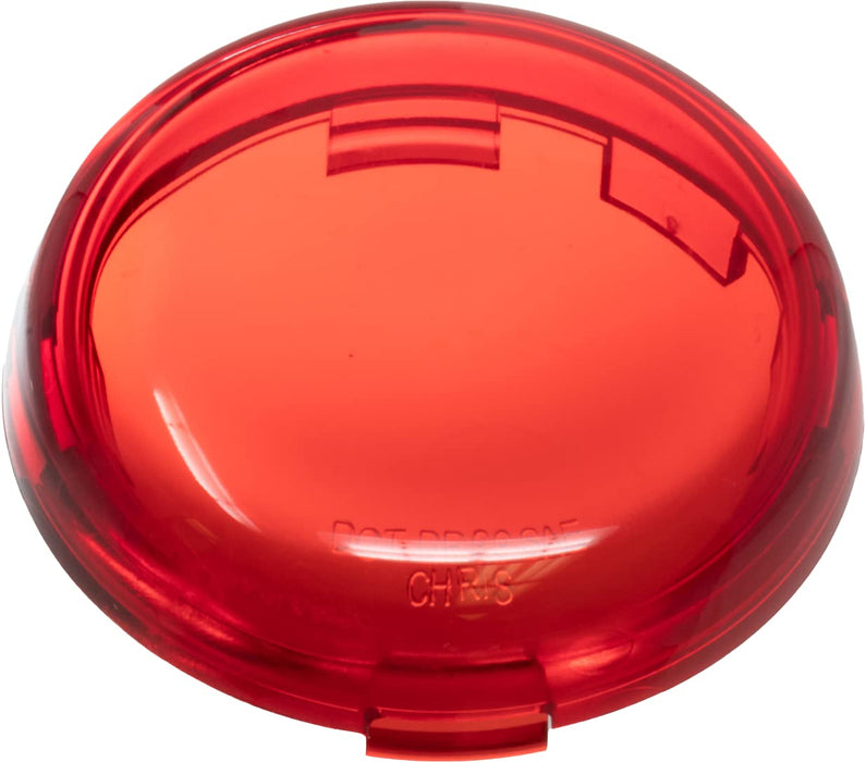 Letric Lighting Co. LLC-2R 2in. Bullet Turn Signal Lens - Red