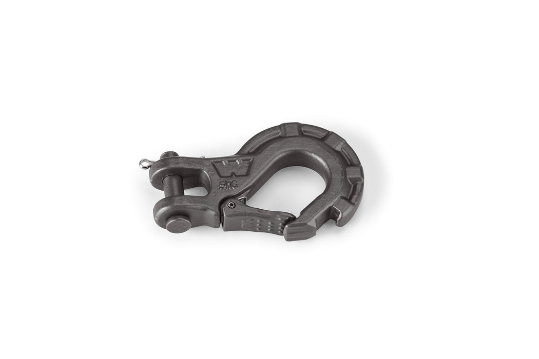 WARN 92089 Epic 5/16" Steel Winch Hook: 2.5 Ton (5,000 lb) Capacity , Black