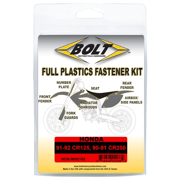 Bolt MC Hardware HON-9092102 Honda Body Work Fastener Kit