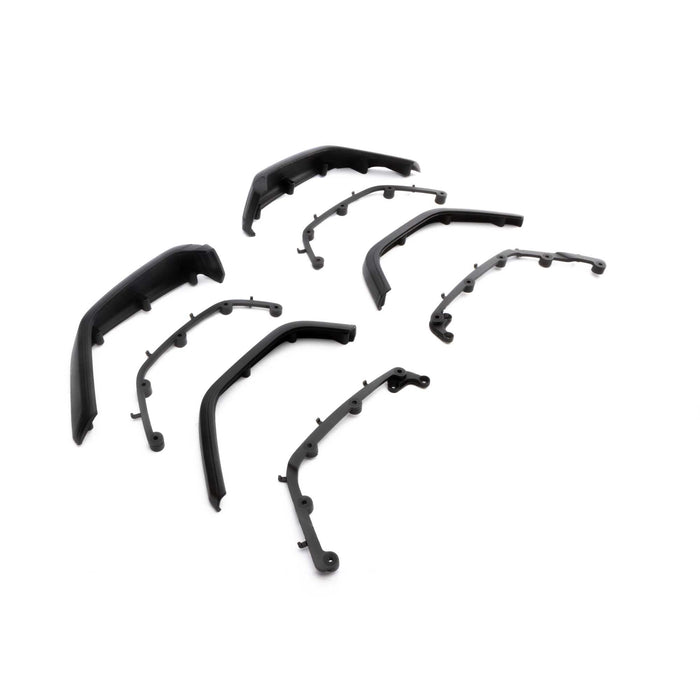 Axial Scx6: compatible with Jeep Jlu Fr & Rr Fenders & Mounts, Axi250001 AXI250001