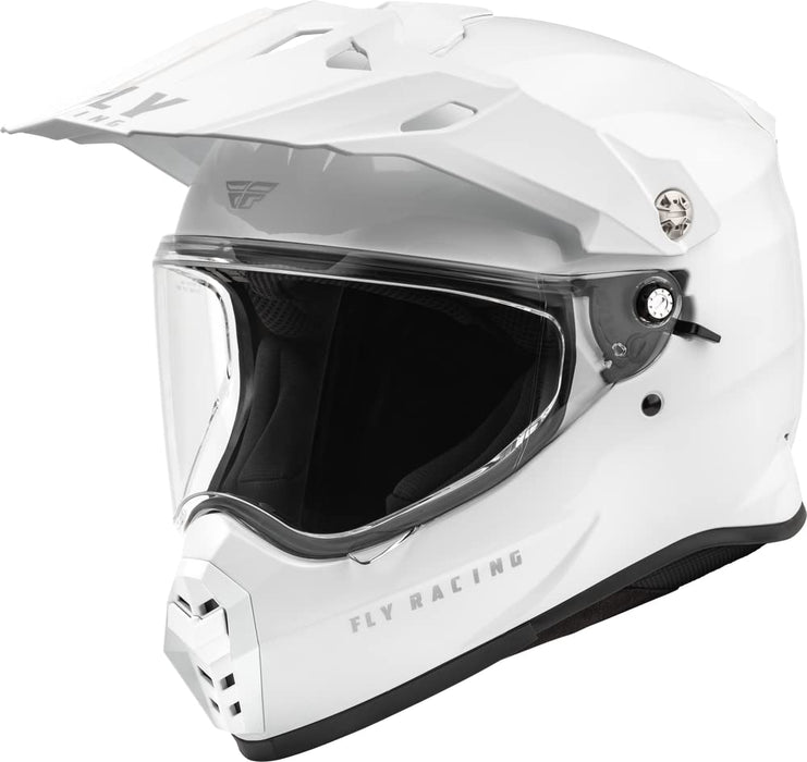 Fly Racing Trekker Helmet (White, Small)