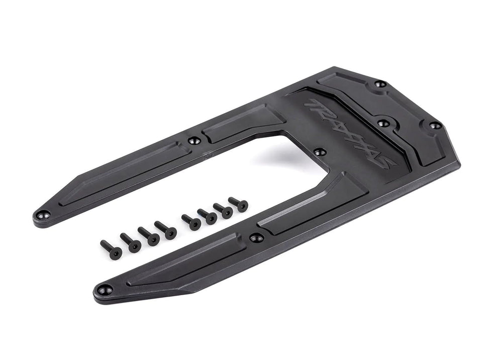 Traxxas 9623 Skidplate Chassis Black: Sledge