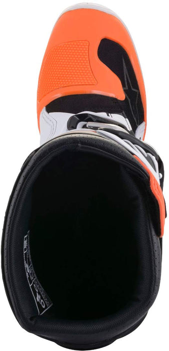 Alpinestars 2015017-1241-2 Youth Tech 7S Motocross Boot, Black/White/Orange, 2