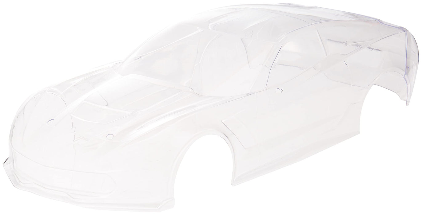 Body Chevrolet Corvette Z06 (Clear Requires Painting)/ Decal Sheet (Includes Side Mirrors Spoiler mounting Hardware)