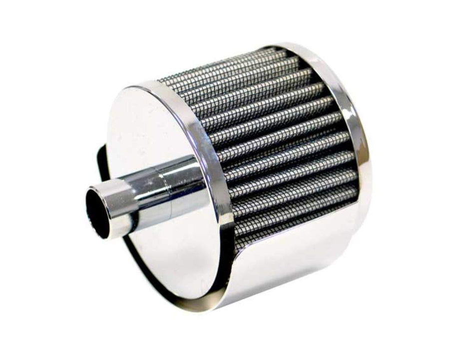 K&N Vent Air Filter/ Breather: High Performance, Premium, Washable, Replacement Engine Filter: Filter Height: 2.5 In, Flange Length: 1 In, Shape: Breather, 62-1518