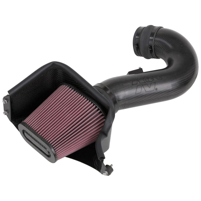 K&N Cold Air Intake Kit: Increase Acceleration & Engine Growl, Guaranteed To Increase Horsepower Up To 45Hp: Compatible With 6.2L, V8, 2019 Chevrolet Corvette Zr1, 63-3111