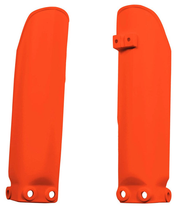 Acerbis 09-18 KTM SX65 Lower Fork Cover Set 16 Orange 2253025226