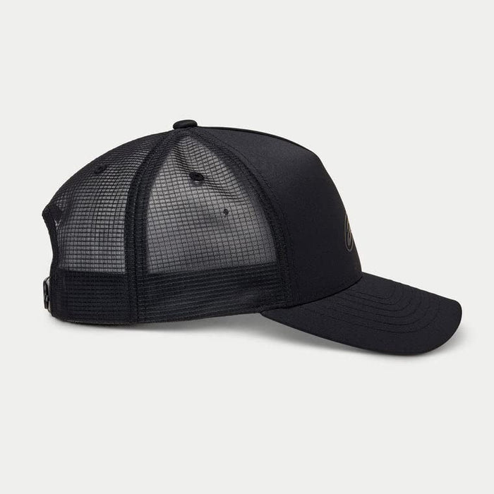 Alpinestars Standard Advantage Tech Trucker Hat, Black/Black