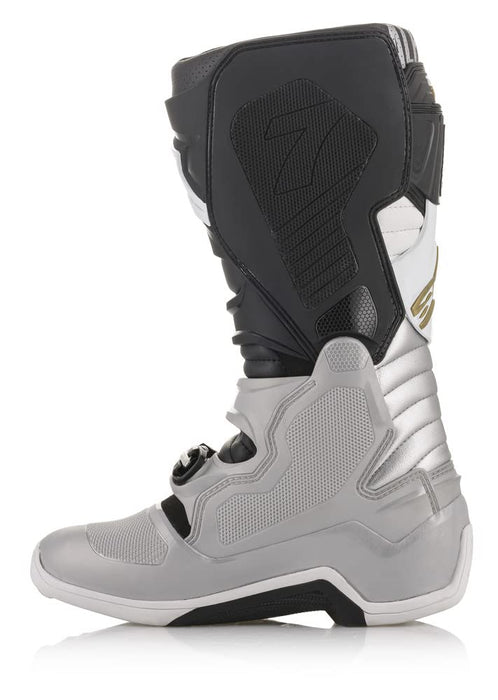 Alpinestars 2012014-1829-14 Tech 7 Boots Black/Silver/White/Gold Sz 14