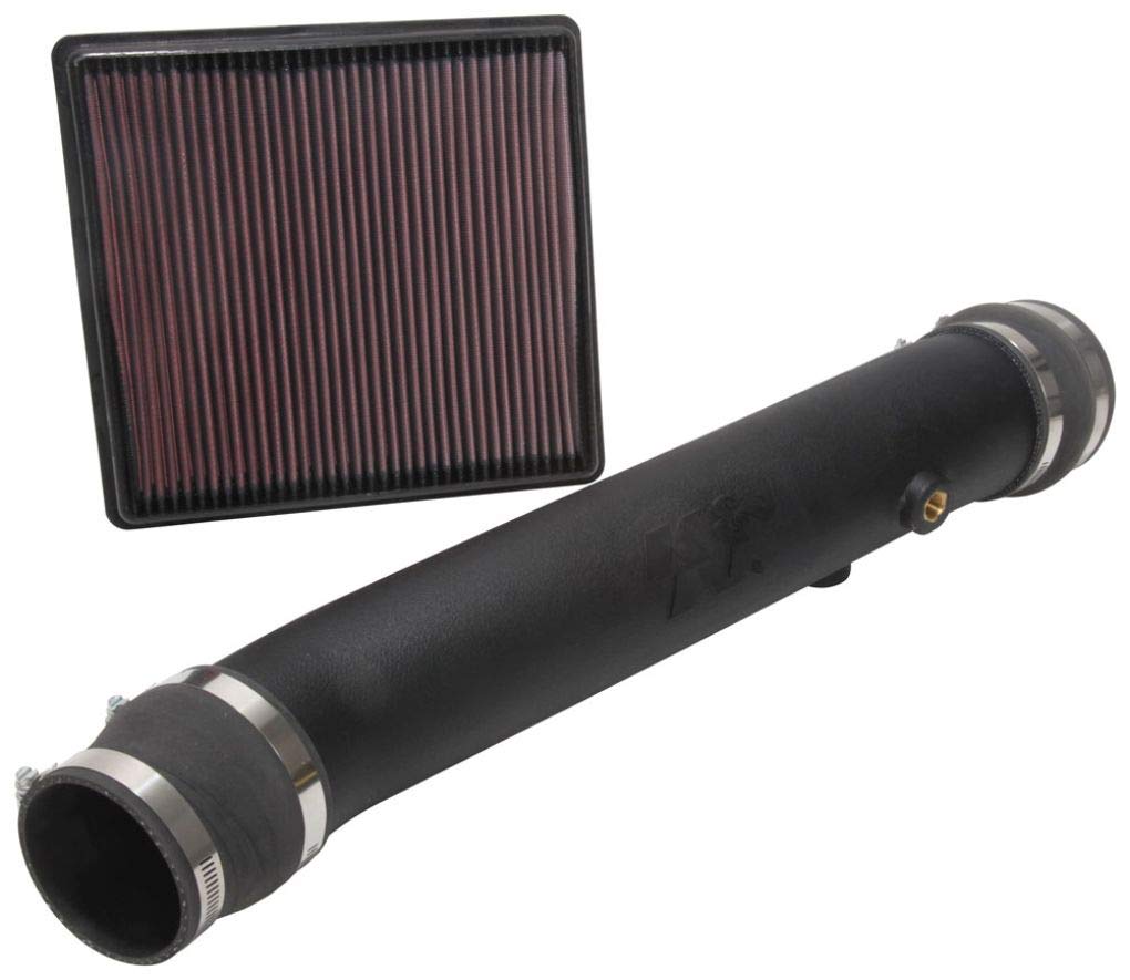 K&N Cold Air Intake Kit: High Performance, Guaranteed To Increase Horsepower: Fits 2018-2020 Ford F150, 63-2604
