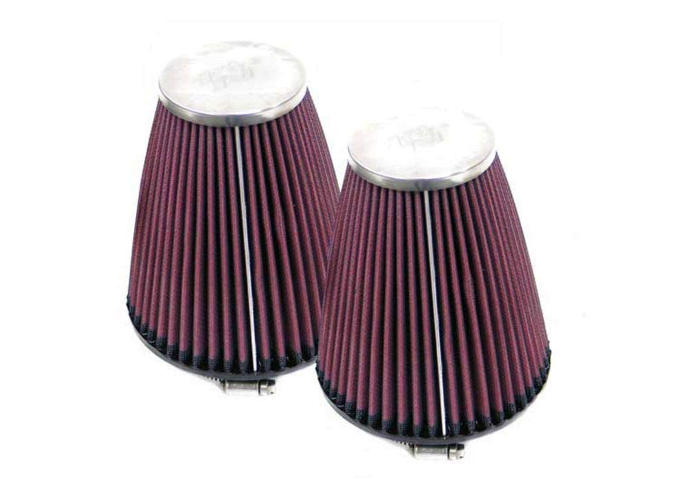 K&N Universal Clamp-On Air Filter: High Performance, Premium, Washable, Replacement Filter: Flange Diameter: 2.062 In, Filter Height: 4 In, Flange Length: 0.625 In, Shape: Round Tapered, Rc-1202 RC-1202