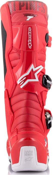 Alpinestars Tech 7 Boots Red (Size 5) (2012014-30-5)