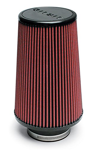 Airaid Universal Clamp-On Air Filter: Round Tapered; 3.5 In (89 Mm) Flange Id; 9 In (229 Mm) Height; 6 In (152 Mm) Base; 4.625 In (117 Mm) Top 701-420