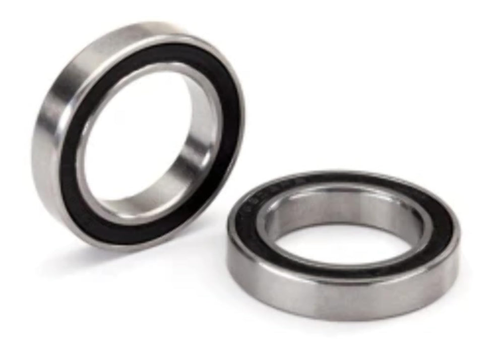 Traxxas 5107X Ball Bearing Black Rubber Sealed Stainless (17x26x5) (2)