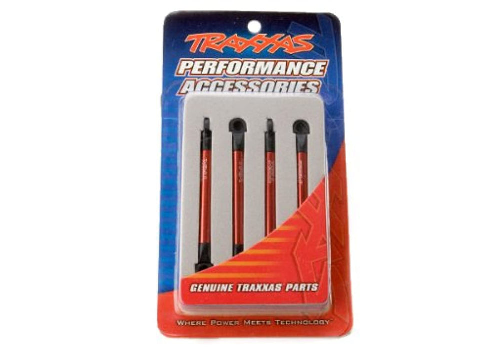 Traxxas 7118X Push Rods Aluminum Red Anodized 1/16 Revo VXL 4-Piece 254-Pack