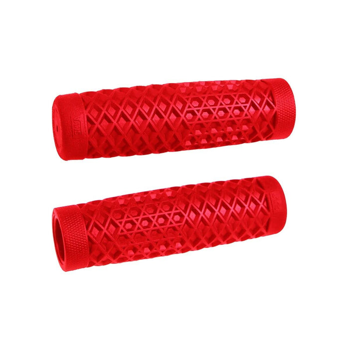 ODI B02VTR Vans/Cult V-Twin Grips - 1in. - Red