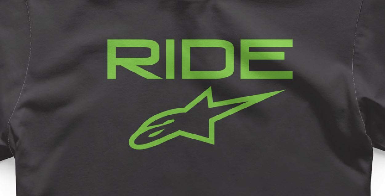 ALPINESTARS Boys 2.0 TEE, Kid's Ride. el Black/Green M