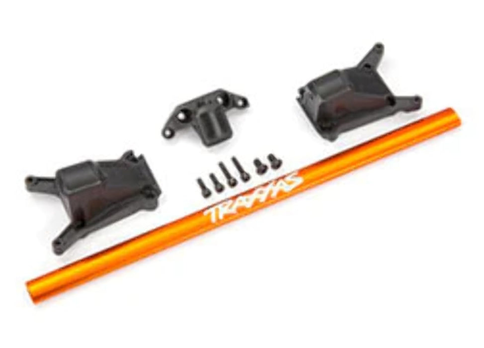 Traxxas 6730 - Chassis Brace Kit Aluminum Heavy Duty Orange