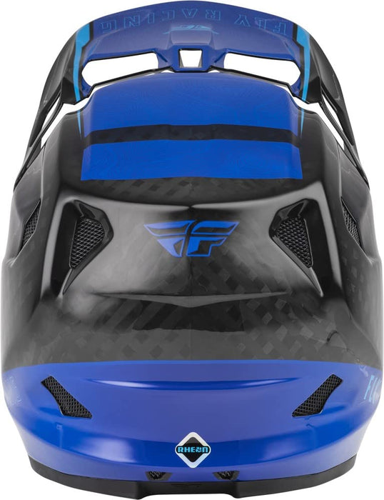 Fly Racing WERX-R Adult Carbon Cycling Helmet (Blue, X-Large)