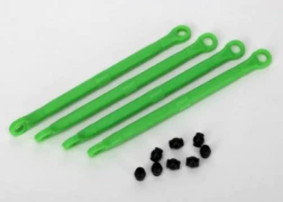 Traxxas 7138G Green Front and Rear Toe Links with Hollow Balls (set of 4)