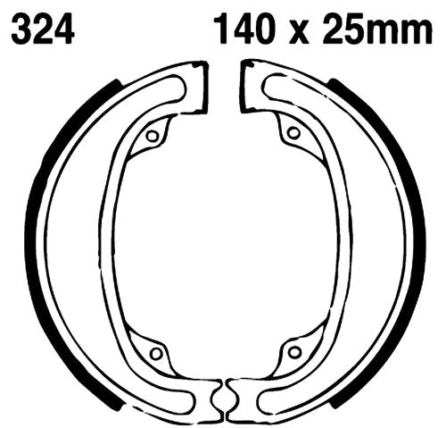 EBC Brakes 324 Brake Shoe