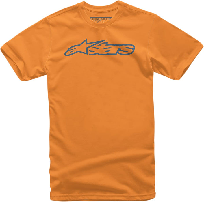 Alpinestars Blaze Tee Navy/Yellow Lg, Multi, Large