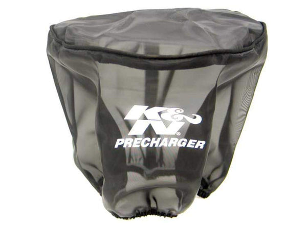 K&N Precharger Air Filter Wrap Black Universal Polyester 6in. Height 7in. Inside Diameter 22-8021PK