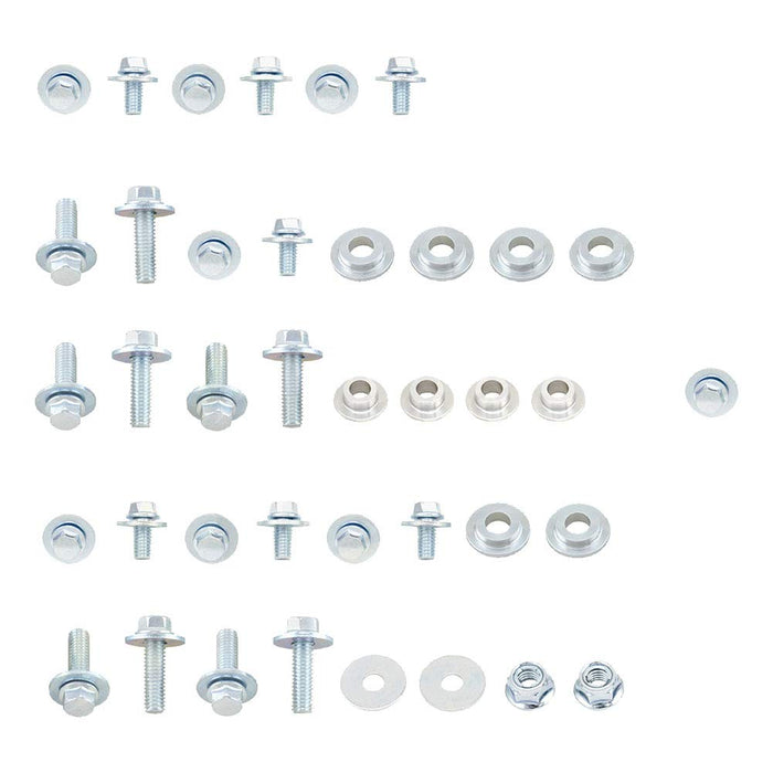 Bolt MC Hardware KAW-011385 Kawasaki Body Work Fastener Kit