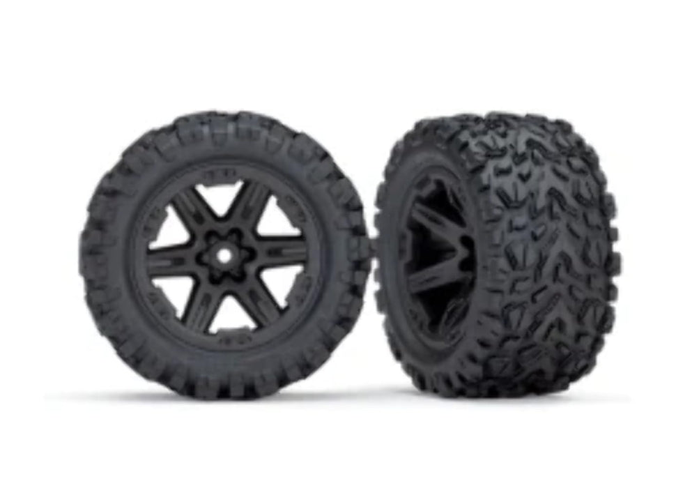 Traxxas TRA6773 Tires/Wheels Assembled Glued (2.8')