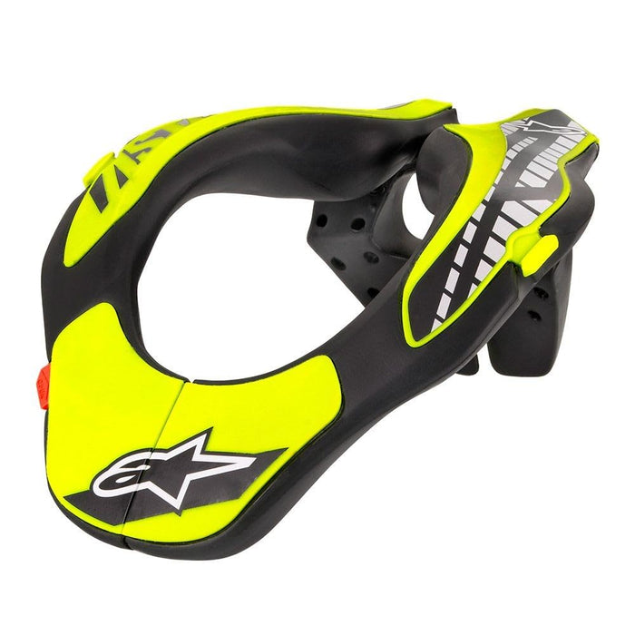 Alpinestars Alpine Stars 6540118-155-O/S Moto Neck Support Black/Yellow; Youth