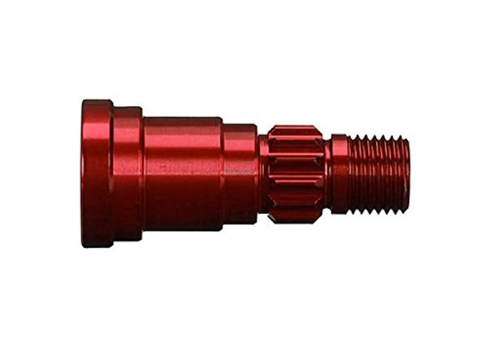 Traxxas 7768R Anodized Aluminum Stub Axle Fits 7750X Driveshaft Red