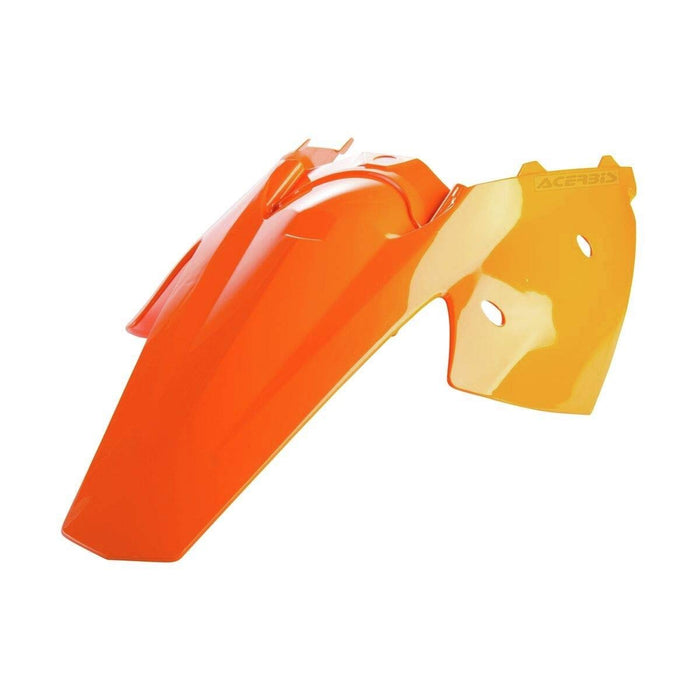 Acerbis Rear Fender Pod (Orange) Compatible With 06-07 KTM 250XC