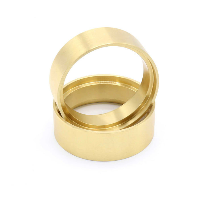 Vanquish Products 1.9 Brass 0.8" Wheel Clamp Rings Pair Vps05253 Electric Car/Truck Option Parts VPS05253