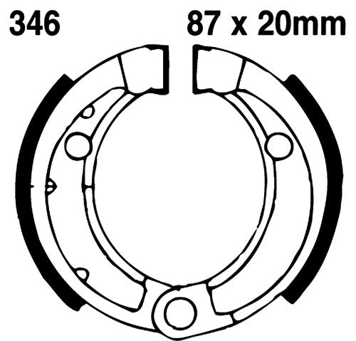 EBC Brakes 346 Brake Shoe