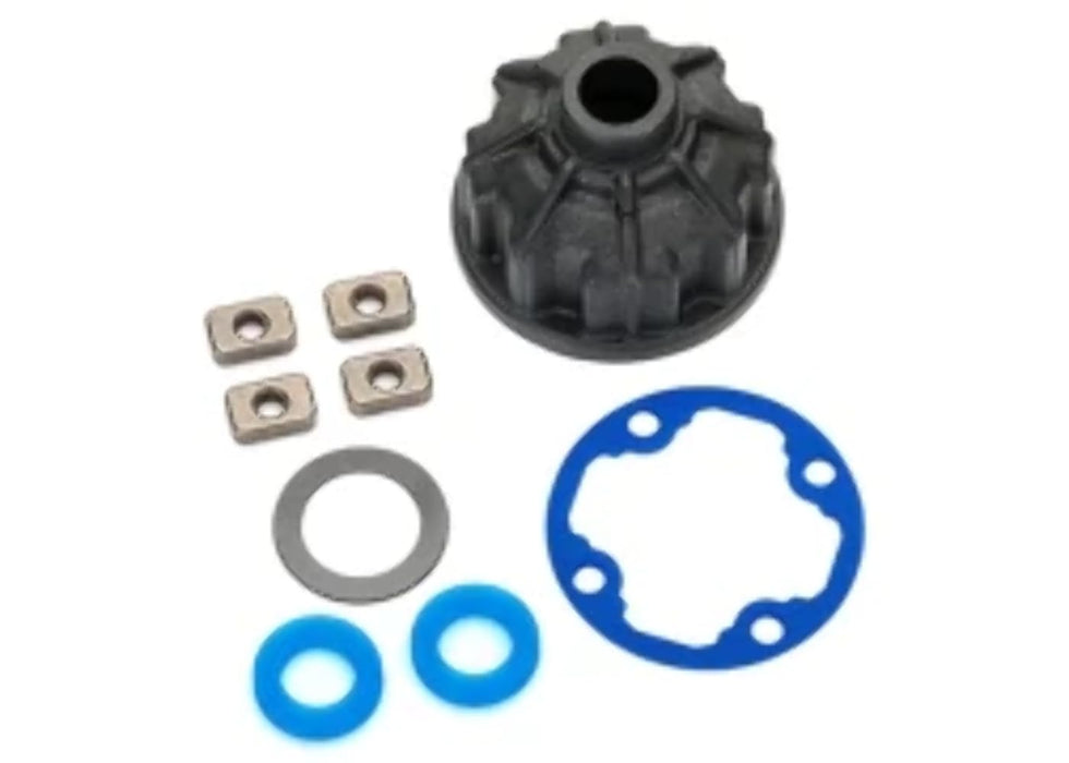 Traxxas 8681X Aluminum Differential Carrier Black