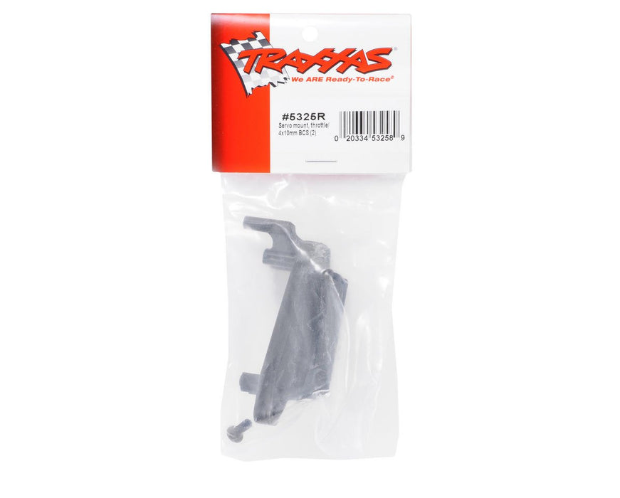 Traxxas 5325R Servo Mount Throttle/4x10mm BCS (2)