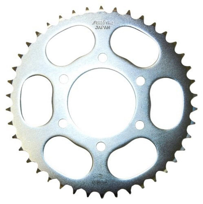 Sunstar 2-210342 42-Teeth 428 Chain Size Rear Steel Sprocket,Silver