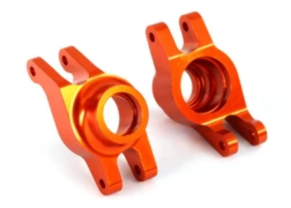 Traxxas 8952A Carriers Stub Axle (Orange-Anodized 6061-T6 Aluminum) (Rear) (2)