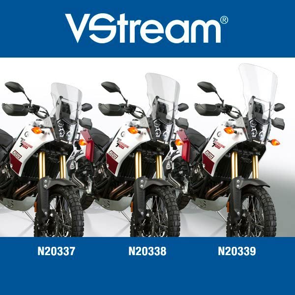 National Cycle Vstream Windscreen Sport Light Tint Compatible with Yamaha N20337