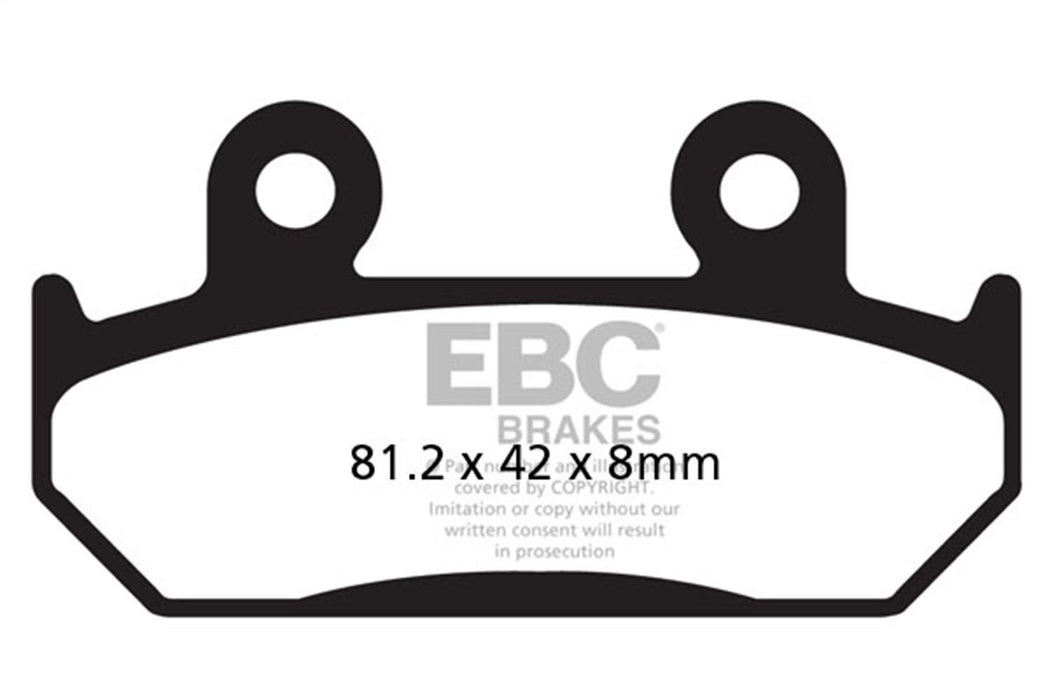 EBC Brakes FA121HH Disc Brake Pad Set