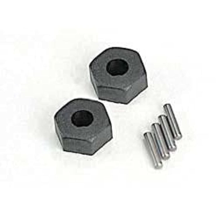 Traxxas 1654 Wheel Hubs with 2 Hex and 2 Stub Axle Pins