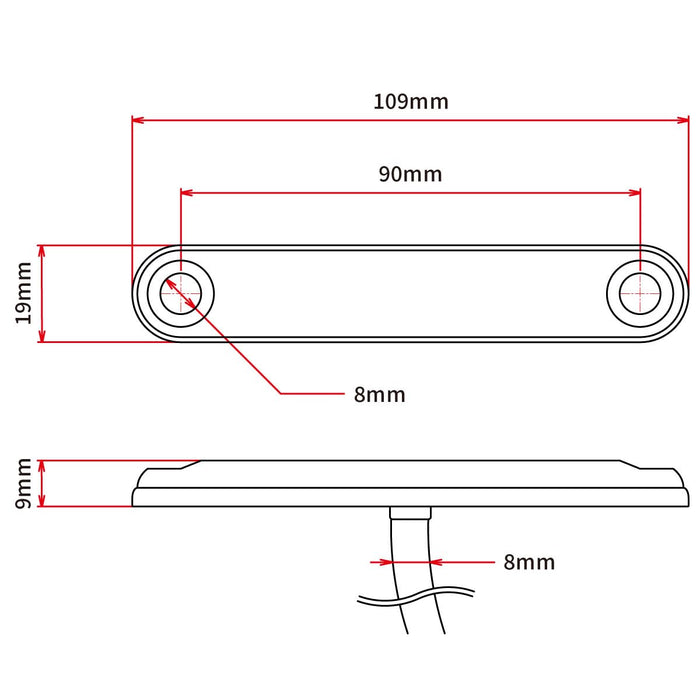 Dr Dry Flex1 LED Tail Light