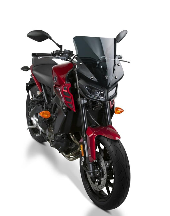 National Cycle - 17-20 Yamaha FZ-09/MT-09 V Stream/Wave Low Windshield - Tinted (N20322)