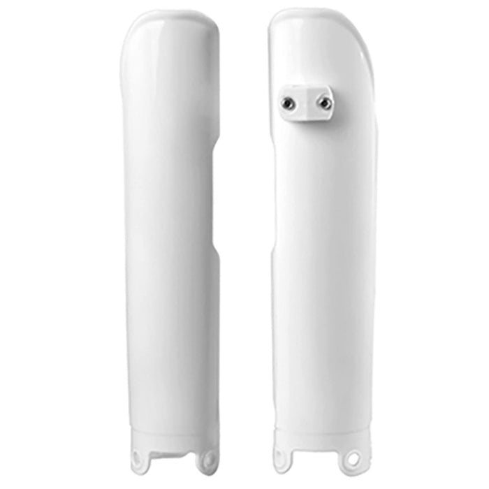 Polisport Fork Cover Set (White) for 03-07 KTM 250SX