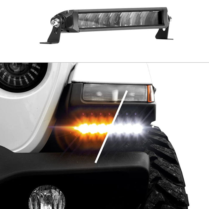 XKGLOW 10in 2nd Gen Razor Light Fog Strobe Combo12