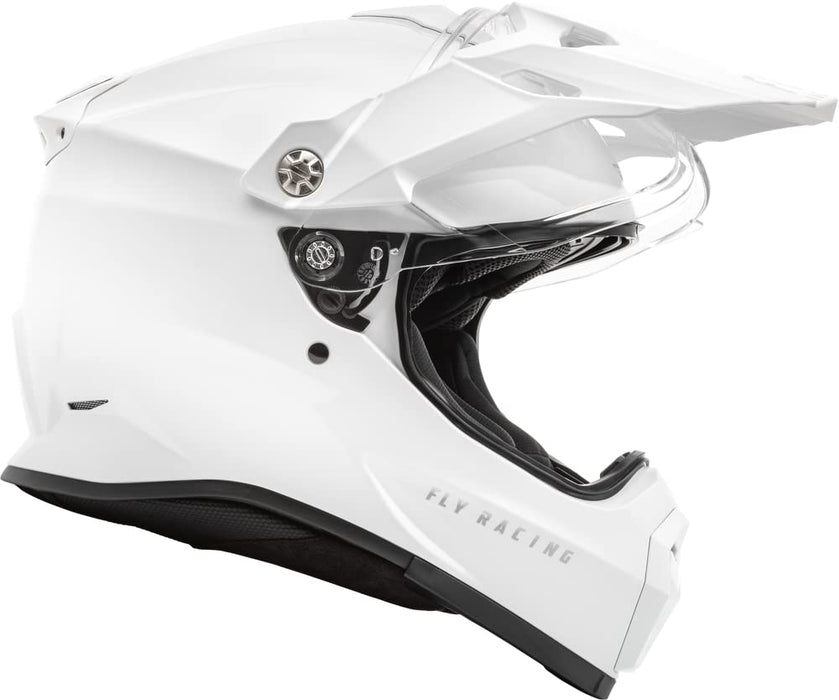 Fly Racing Trekker Helmet (White, Small)