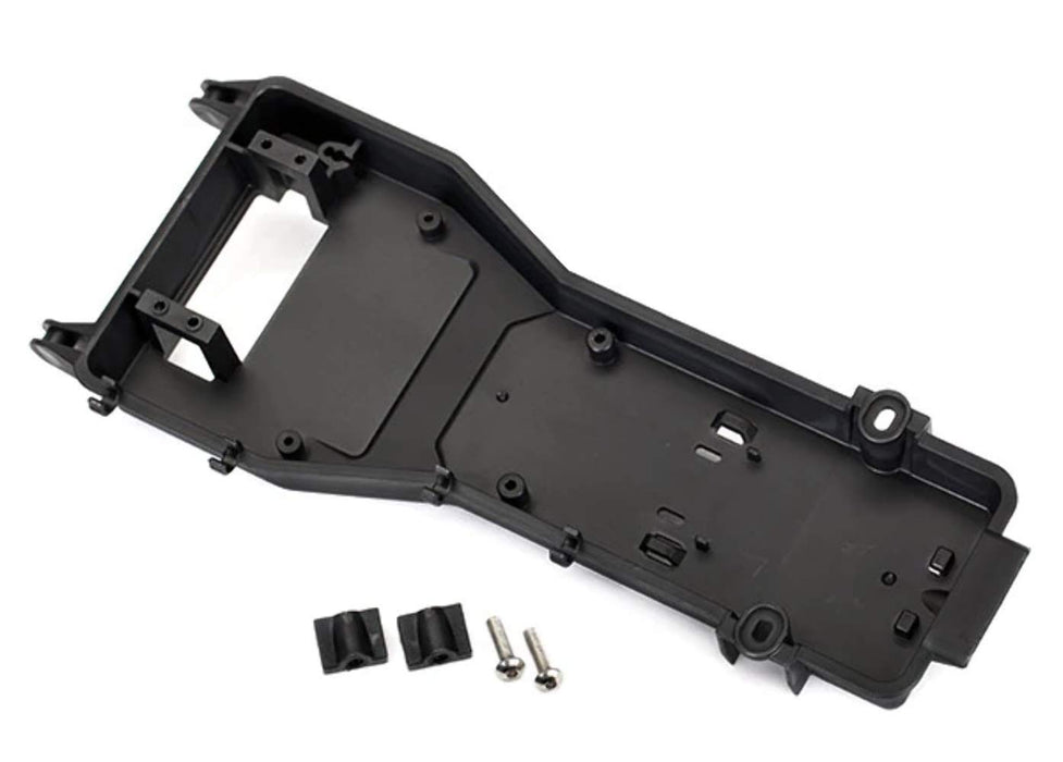 Traxxas Radio Tray/Retainer Black