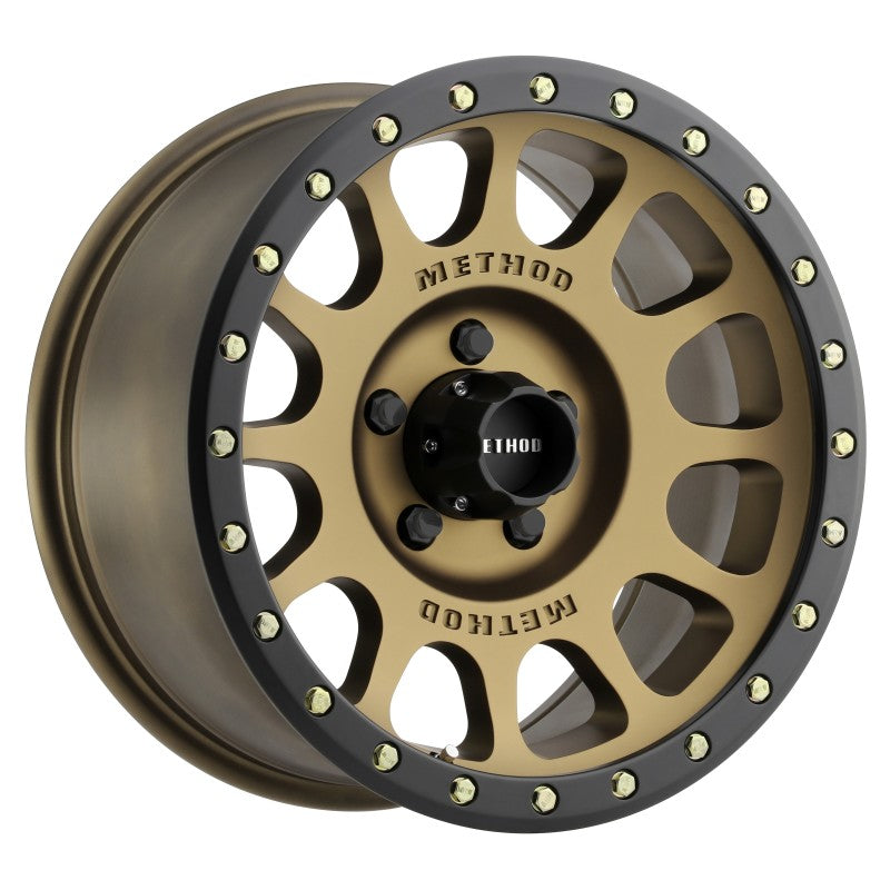 Method MR305 NV 18x9 0mm Offset 5x150 116.5mm CB Method Bronze/Black Street Loc Wheel MR30589058900