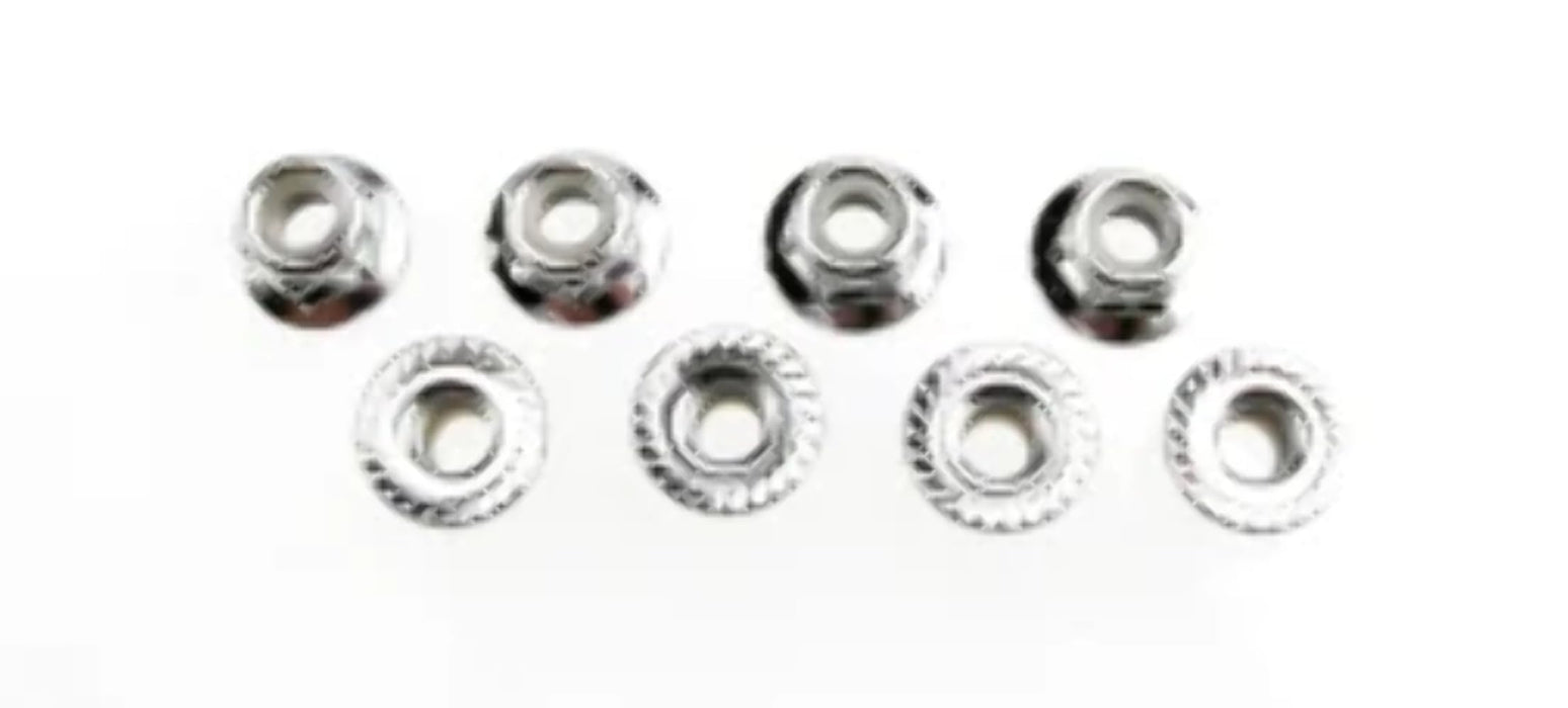 Traxxas 5147X Nylon Locking Nuts 5mm Flanged 86-Pack